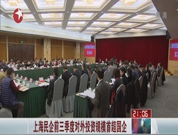 上海民企前三季度對(duì)外投資規(guī)模首超國(guó)企
